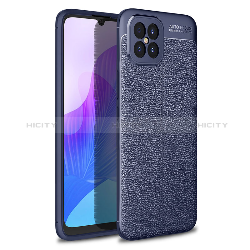 Funda Silicona Goma de Cuero Carcasa para Huawei Nova 8 SE 4G