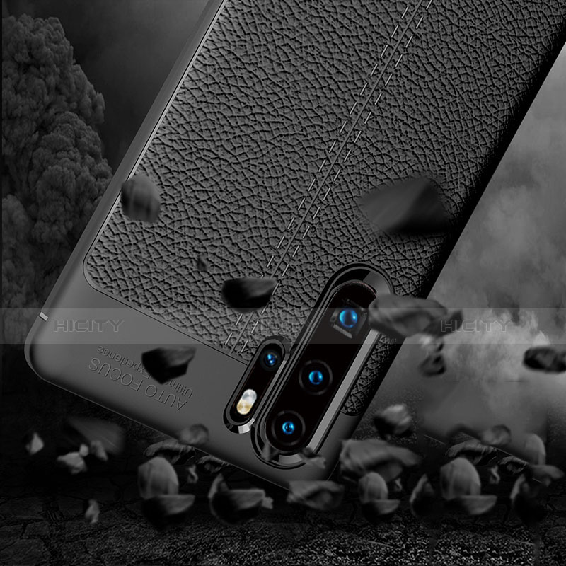 Funda Silicona Goma de Cuero Carcasa para Huawei P30 Pro New Edition