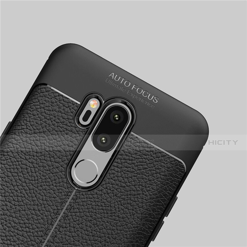 Funda Silicona Goma de Cuero Carcasa para LG G7