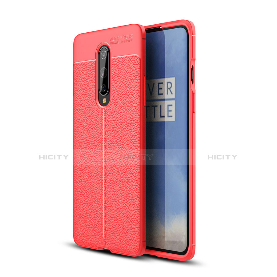 Funda Silicona Goma de Cuero Carcasa para OnePlus 8