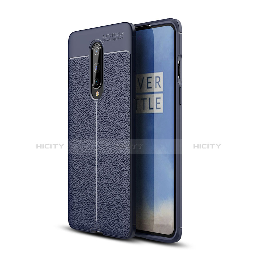 Funda Silicona Goma de Cuero Carcasa para OnePlus 8