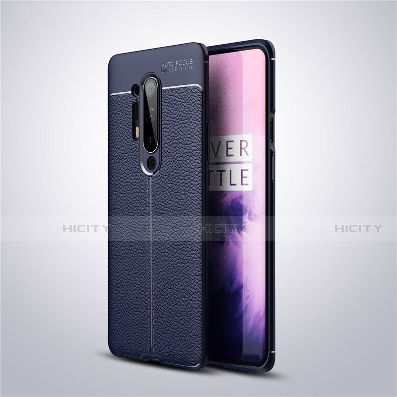 Funda Silicona Goma de Cuero Carcasa para OnePlus 8 Pro