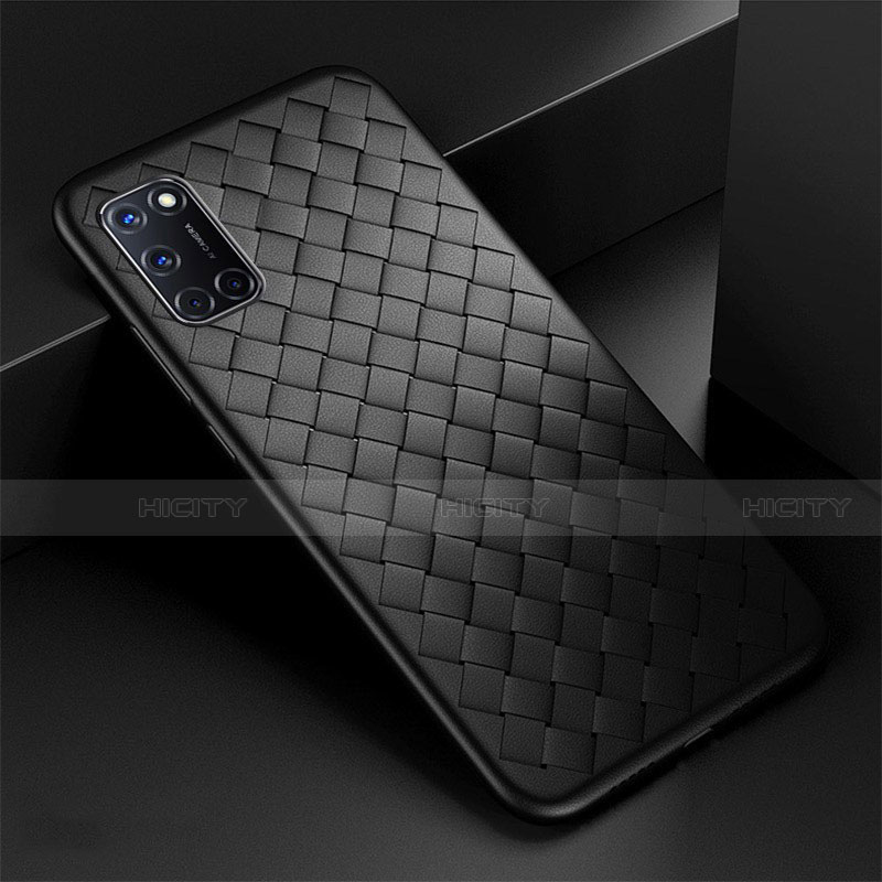 Funda Silicona Goma de Cuero Carcasa para Oppo A72