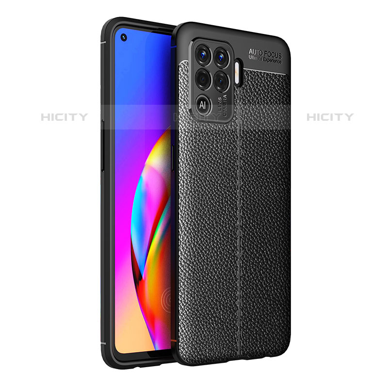 Funda Silicona Goma de Cuero Carcasa para Oppo A94 4G