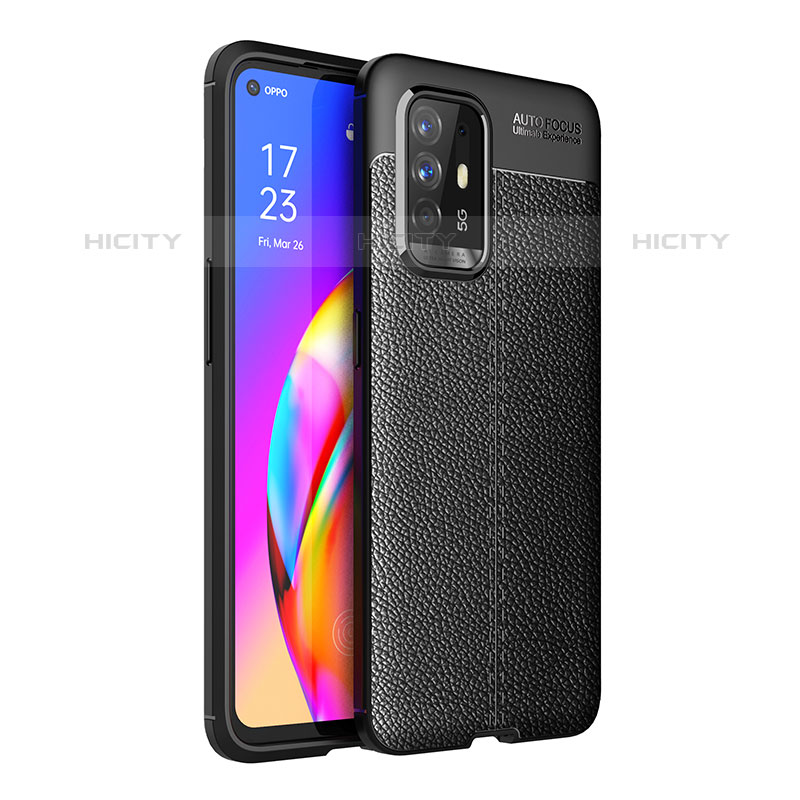 Funda Silicona Goma de Cuero Carcasa para Oppo A94 5G