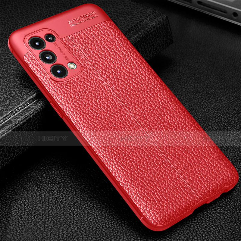 Funda Silicona Goma de Cuero Carcasa para Oppo Find X3 Lite 5G