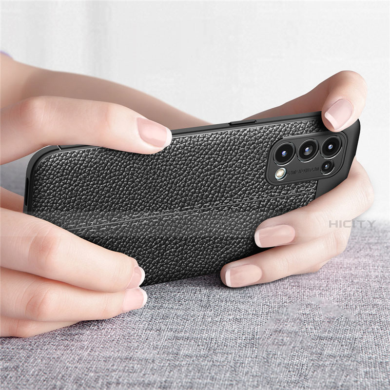 Funda Silicona Goma de Cuero Carcasa para Oppo Find X3 Lite 5G