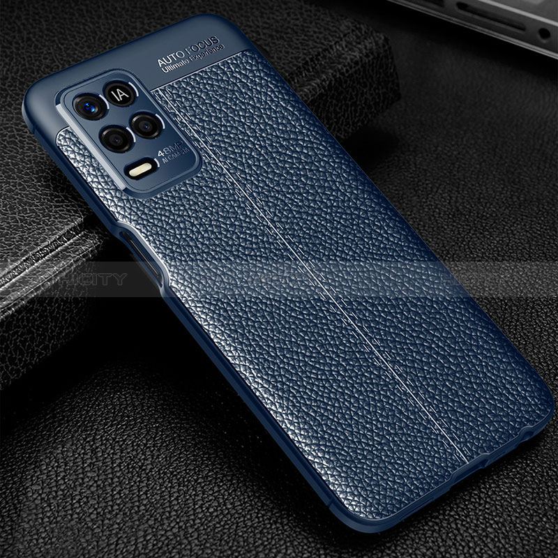 Funda Silicona Goma de Cuero Carcasa para Realme 9 5G India