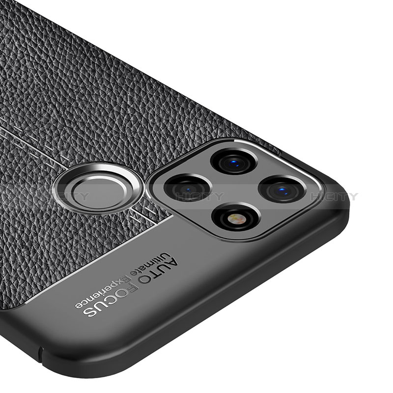 Funda Silicona Goma de Cuero Carcasa para Realme C25S