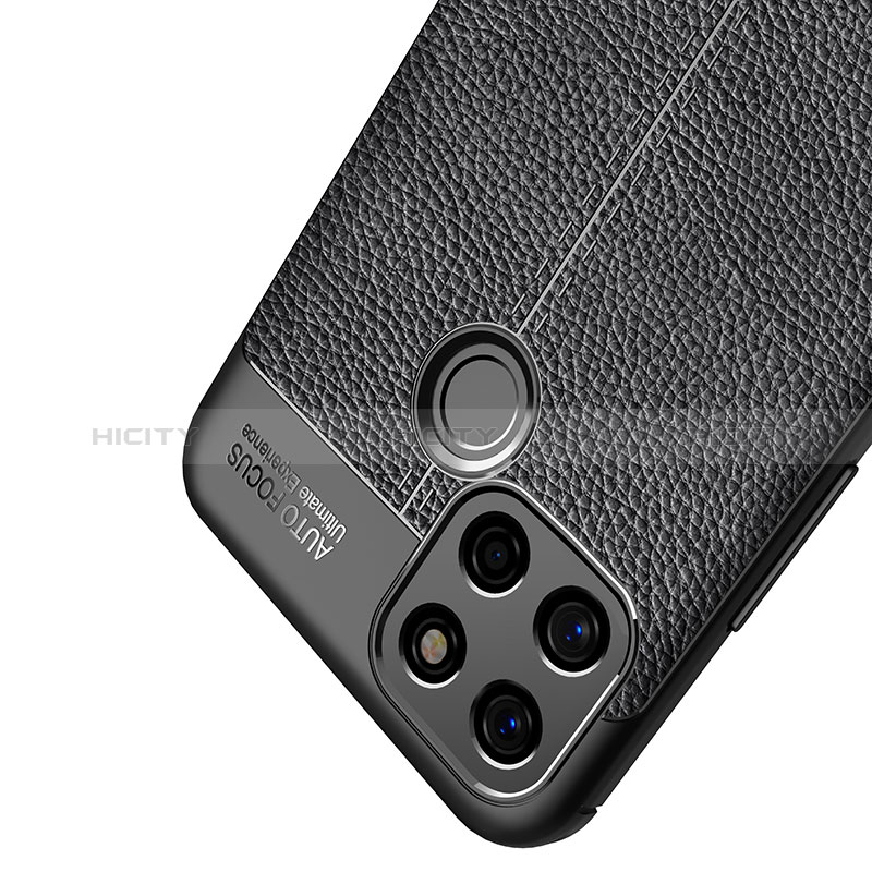 Funda Silicona Goma de Cuero Carcasa para Realme C25S