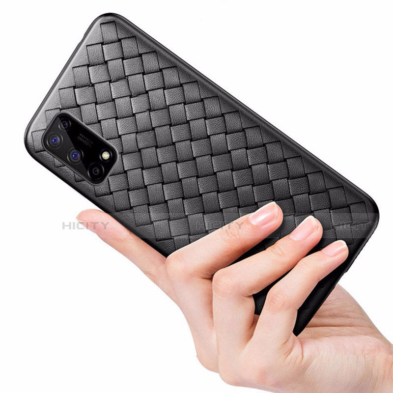 Funda Silicona Goma de Cuero Carcasa para Realme Q2 5G