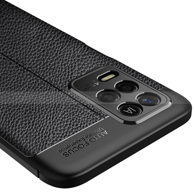 Funda Silicona Goma de Cuero Carcasa para Realme Q3 5G