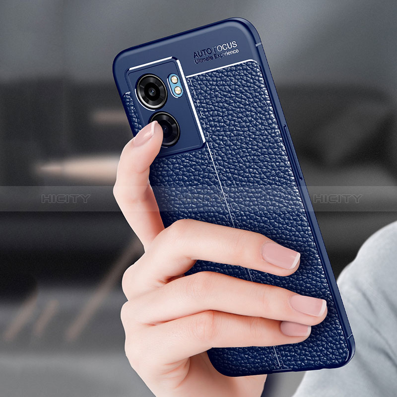 Funda Silicona Goma de Cuero Carcasa para Realme Q5i 5G