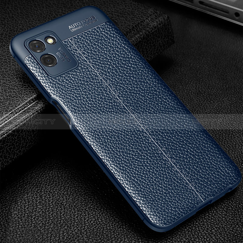 Funda Silicona Goma de Cuero Carcasa para Realme V11 5G