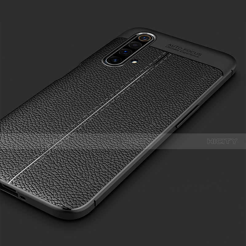 Funda Silicona Goma de Cuero Carcasa para Realme X3