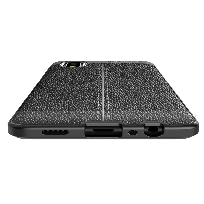 Funda Silicona Goma de Cuero Carcasa para Samsung Galaxy A01 Core