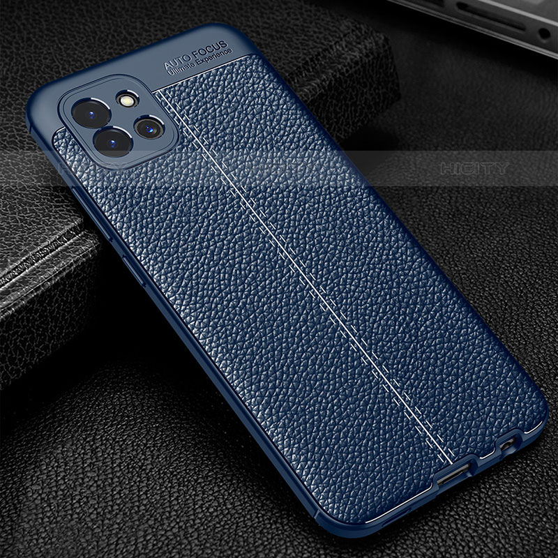 Funda Silicona Goma de Cuero Carcasa para Samsung Galaxy A03