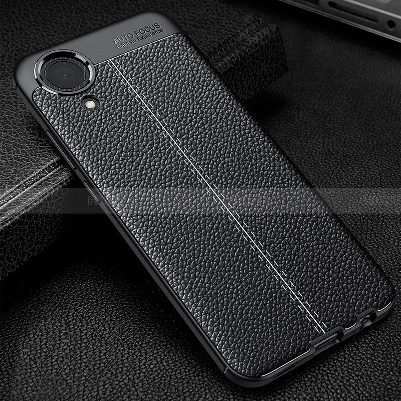 Funda Silicona Goma de Cuero Carcasa para Samsung Galaxy A03 Core