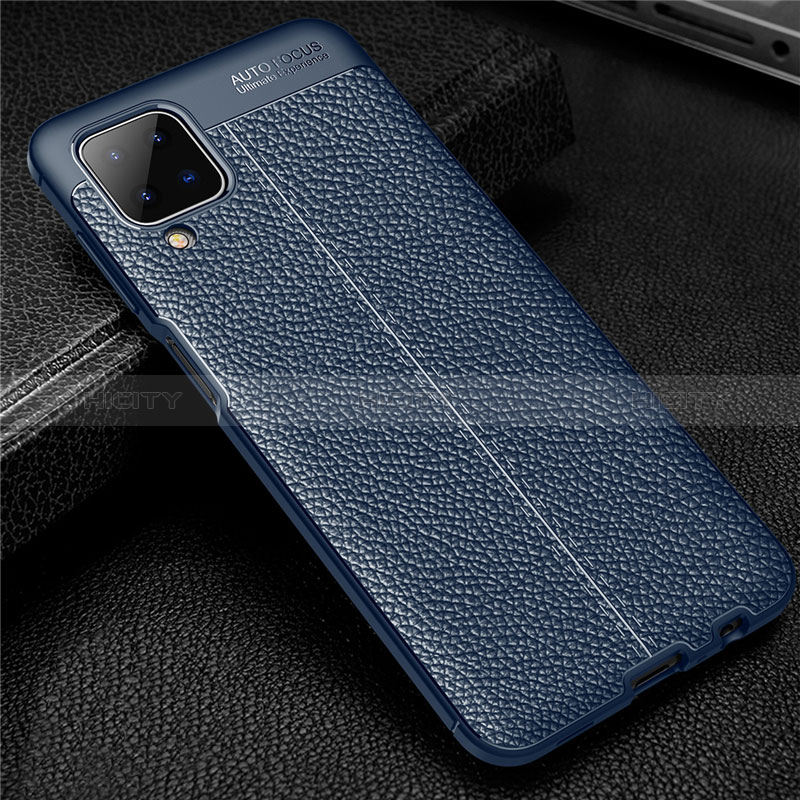 Funda Silicona Goma de Cuero Carcasa para Samsung Galaxy A12 5G