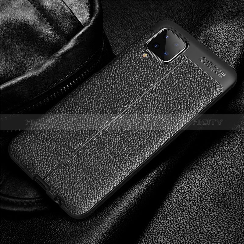 Funda Silicona Goma de Cuero Carcasa para Samsung Galaxy A12 5G