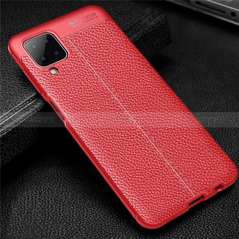 Funda Silicona Goma de Cuero Carcasa para Samsung Galaxy A12 Nacho