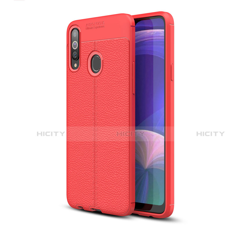 Funda Silicona Goma de Cuero Carcasa para Samsung Galaxy A20s