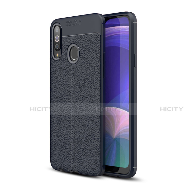 Funda Silicona Goma de Cuero Carcasa para Samsung Galaxy A20s