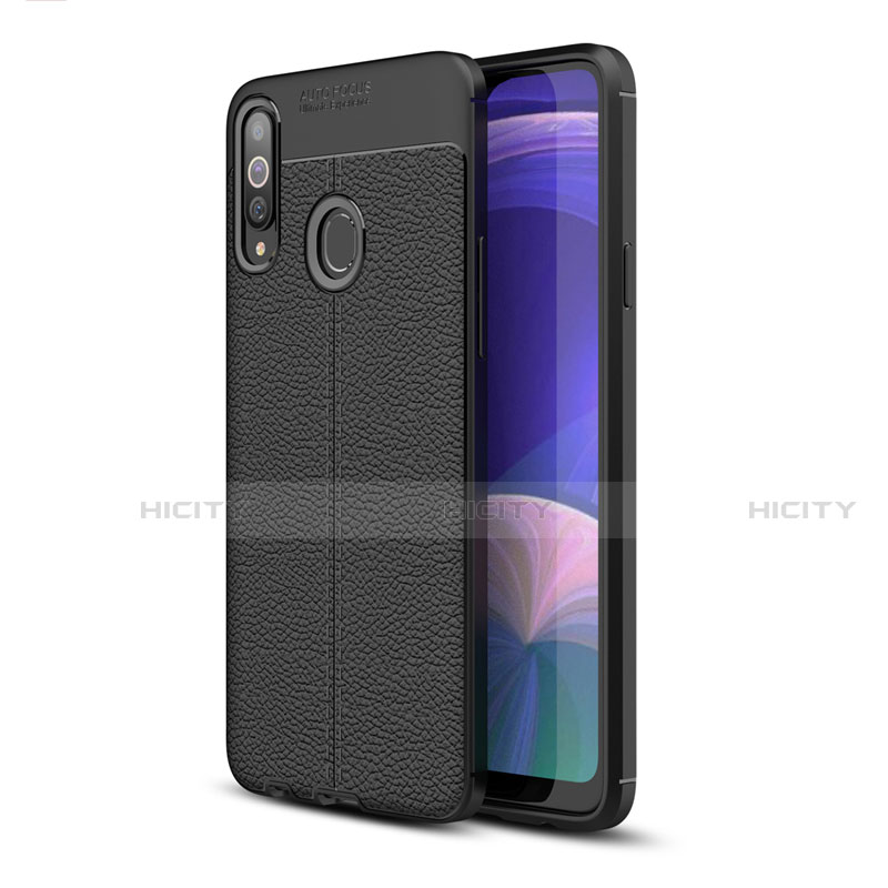 Funda Silicona Goma de Cuero Carcasa para Samsung Galaxy A20s