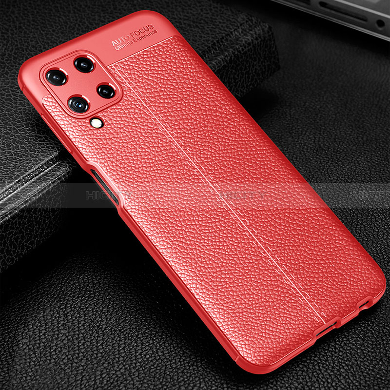 Funda Silicona Goma de Cuero Carcasa para Samsung Galaxy A22 4G