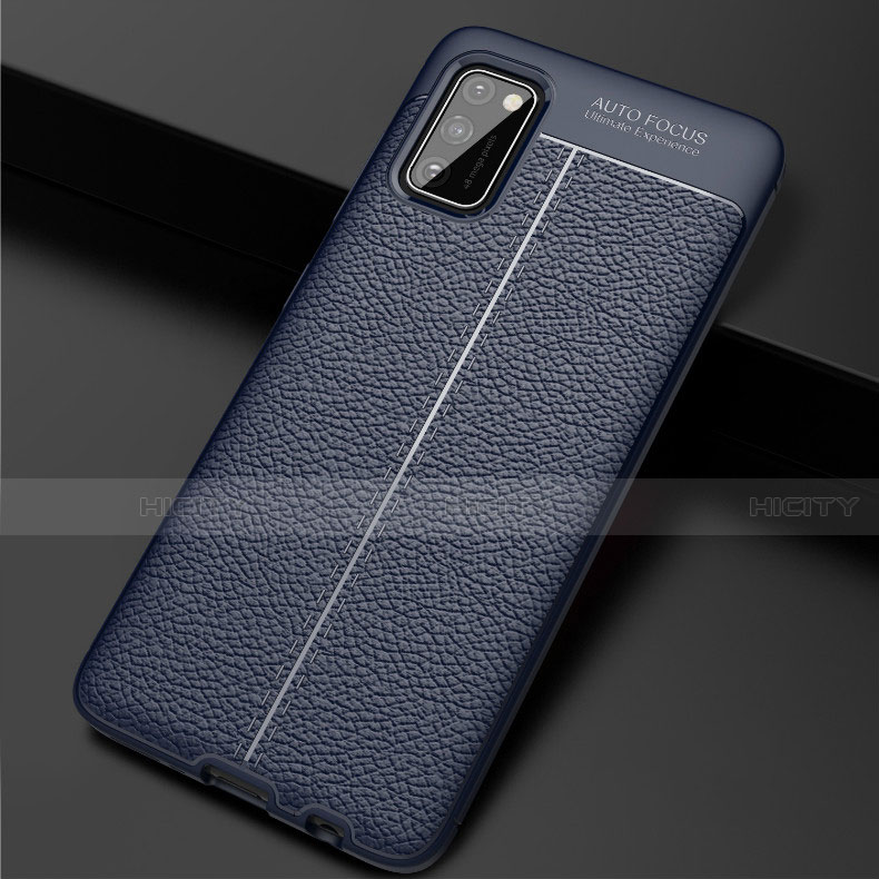 Funda Silicona Goma de Cuero Carcasa para Samsung Galaxy A41