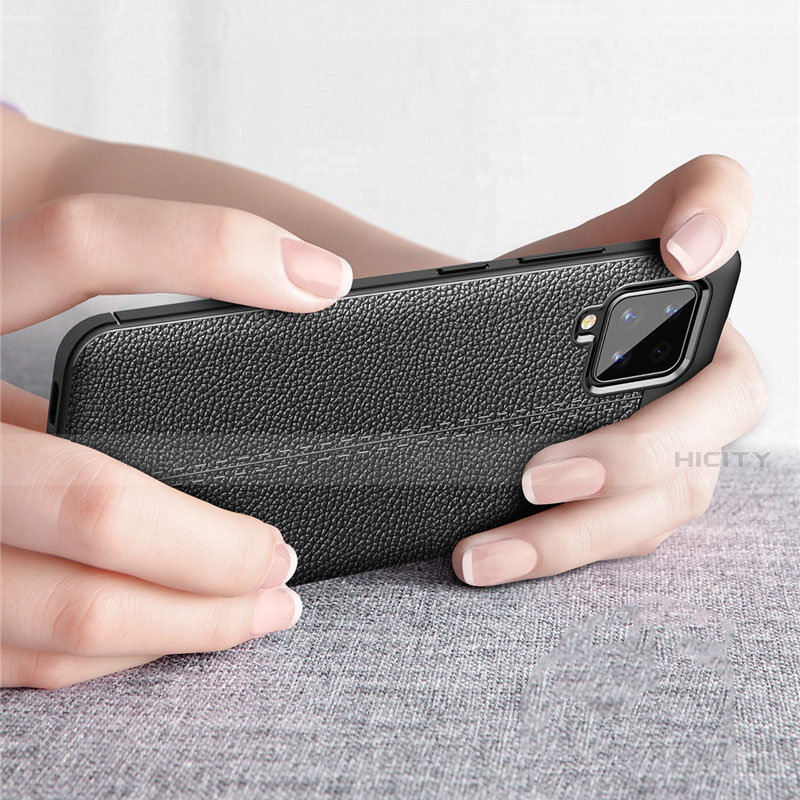 Funda Silicona Goma de Cuero Carcasa para Samsung Galaxy A42 5G