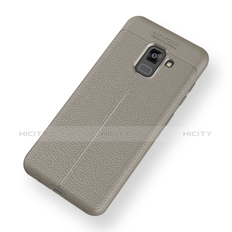 Funda Silicona Goma de Cuero Carcasa para Samsung Galaxy A5 (2018) A530F