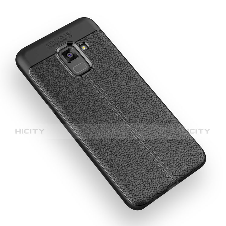 Funda Silicona Goma de Cuero Carcasa para Samsung Galaxy A5 (2018) A530F