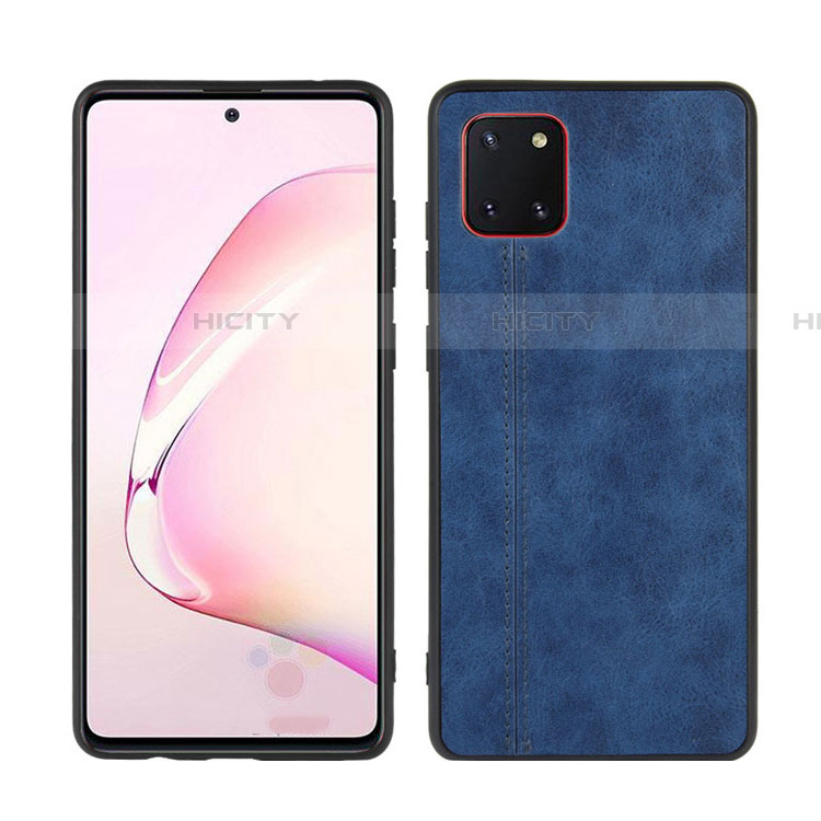 Funda Silicona Goma de Cuero Carcasa para Samsung Galaxy A81