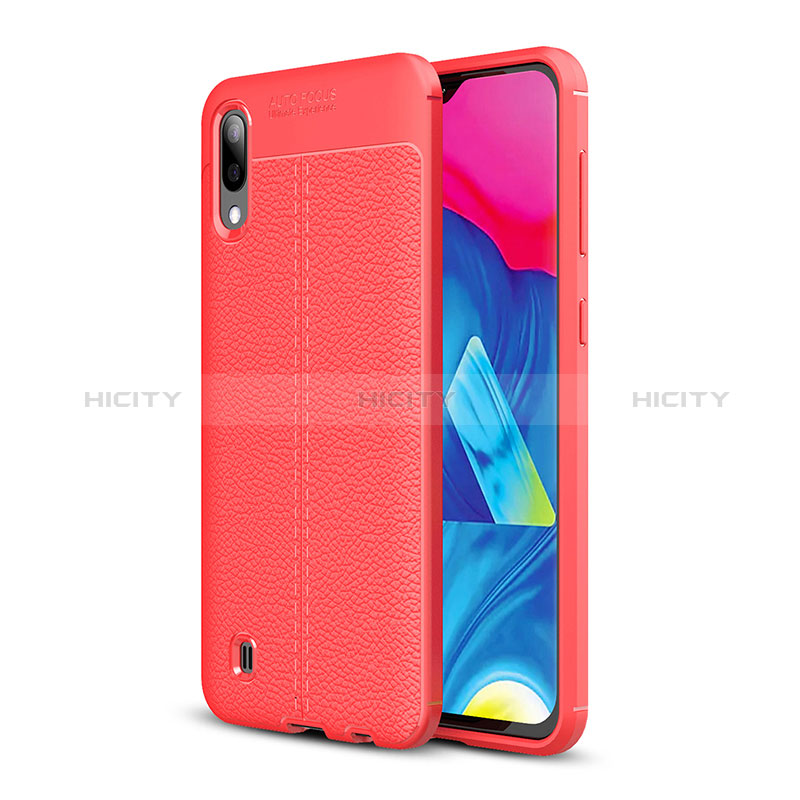 Funda Silicona Goma de Cuero Carcasa para Samsung Galaxy M10