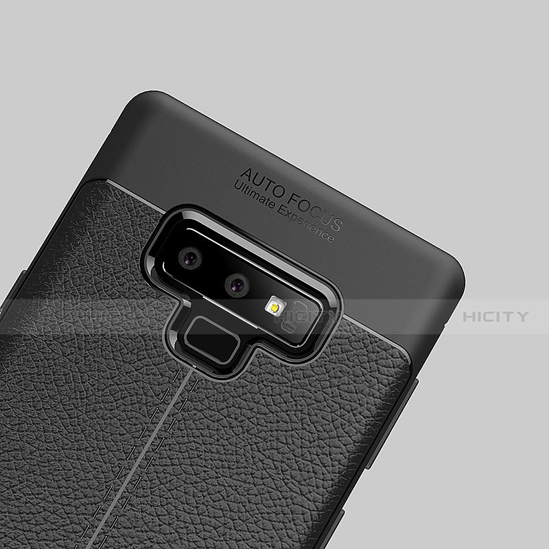 Funda Silicona Goma de Cuero Carcasa para Samsung Galaxy Note 9