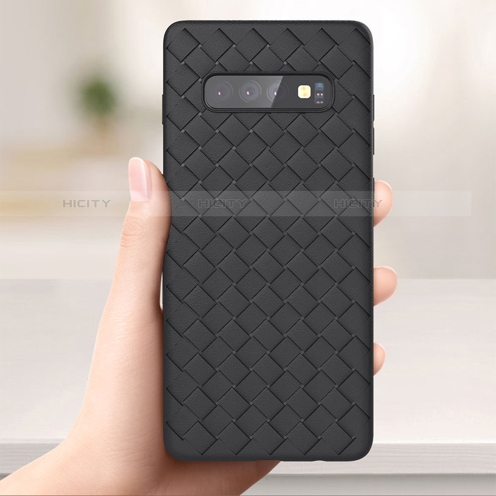 Funda Silicona Goma de Cuero Carcasa para Samsung Galaxy S10 5G