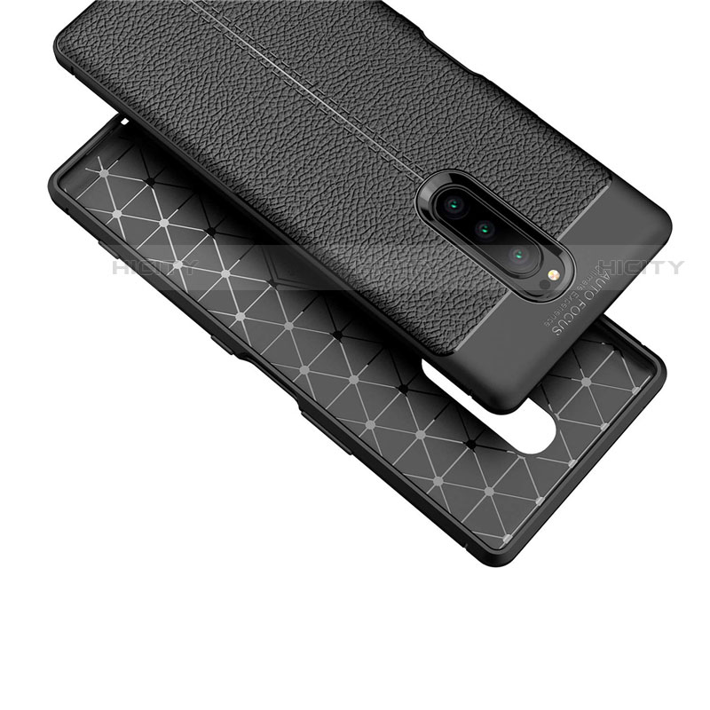 Funda Silicona Goma de Cuero Carcasa para Sony Xperia 1