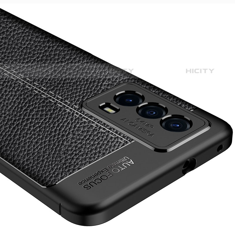 Funda Silicona Goma de Cuero Carcasa para Vivo iQOO Z5 5G