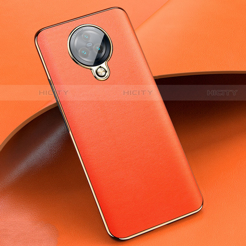 Funda Silicona Goma de Cuero Carcasa para Vivo Nex 3S Naranja