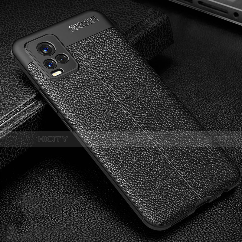 Funda Silicona Goma de Cuero Carcasa para Vivo V20