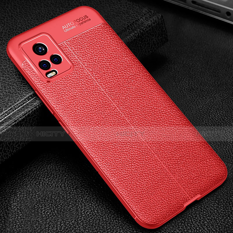 Funda Silicona Goma de Cuero Carcasa para Vivo V20 Pro 5G