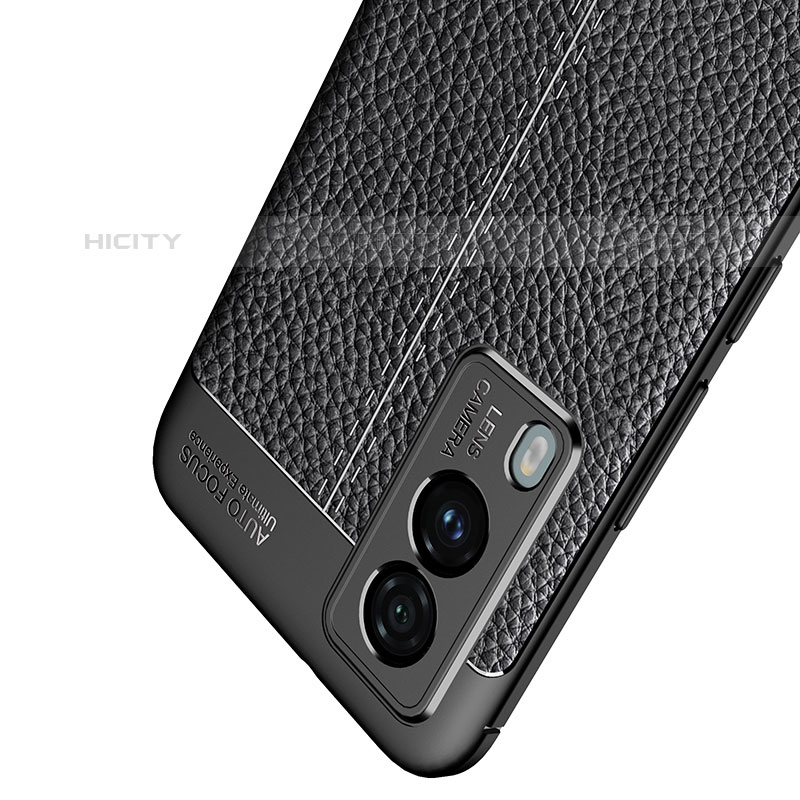 Funda Silicona Goma de Cuero Carcasa para Vivo V21e 5G