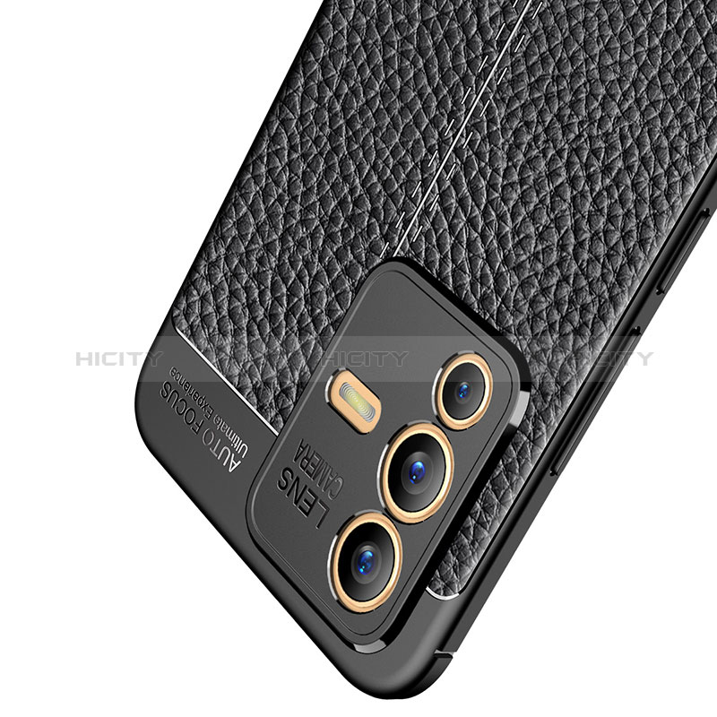 Funda Silicona Goma de Cuero Carcasa para Vivo V23 5G