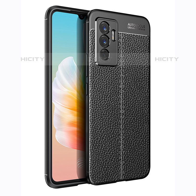 Funda Silicona Goma de Cuero Carcasa para Vivo V23e