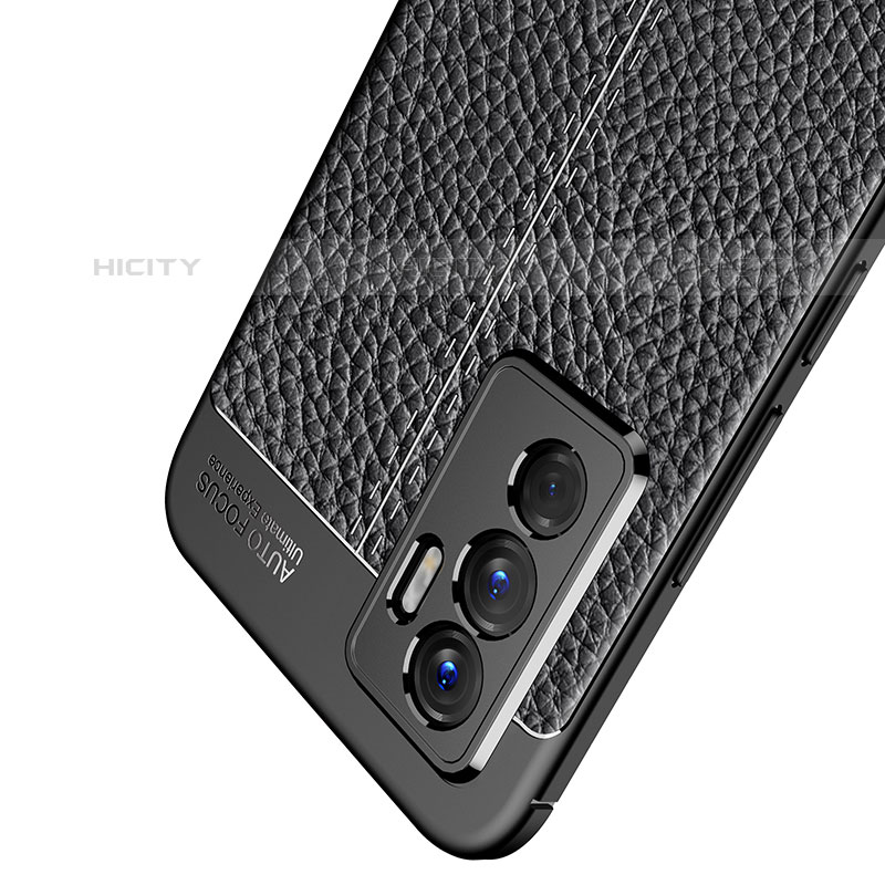 Funda Silicona Goma de Cuero Carcasa para Vivo V23e 5G