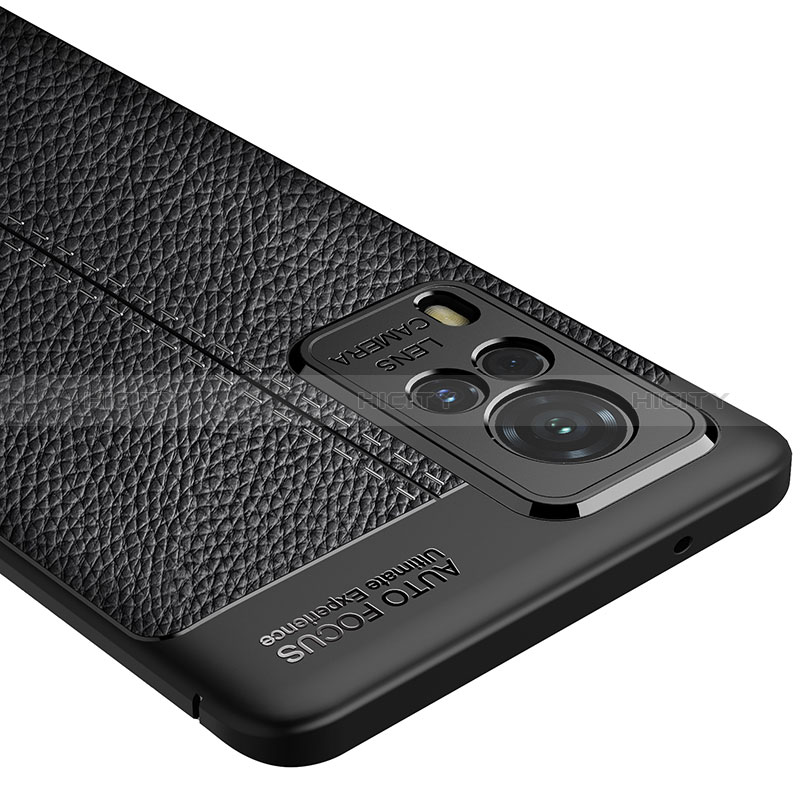 Funda Silicona Goma de Cuero Carcasa para Vivo X60 Pro 5G