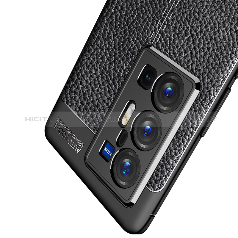 Funda Silicona Goma de Cuero Carcasa para Vivo X70 Pro+ Plus 5G