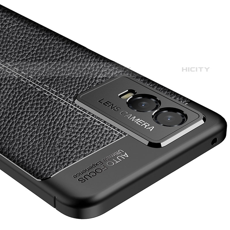 Funda Silicona Goma de Cuero Carcasa para Vivo Y74s 5G