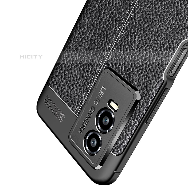 Funda Silicona Goma de Cuero Carcasa para Vivo Y74s 5G